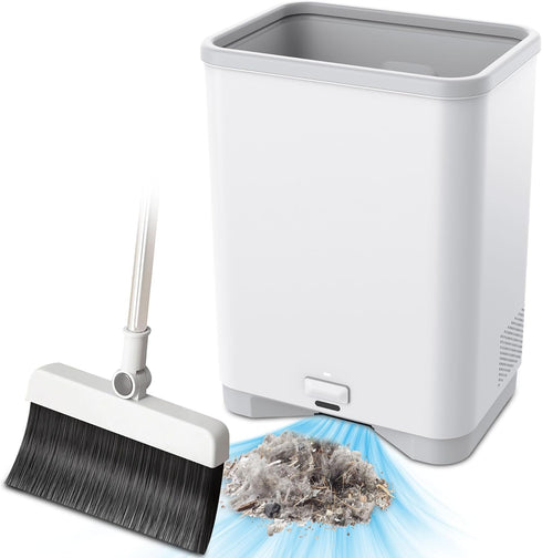 Timnbo Touchless Vacuum Automatic Dustpan Great for Pet Hair/Food Crumbs/Dirt 4000PA Powerful Suction